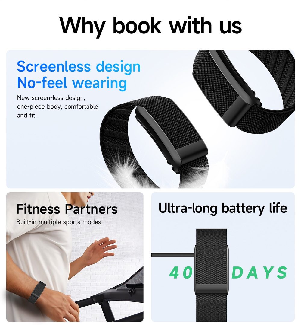 Design sans écran, modes sport, longue autonomie